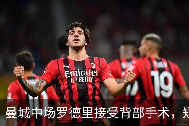 曼城中场罗德里接受背部手术，短期康复归期未定
